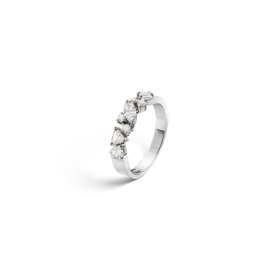 Fedina di diamanti multi-fantasia BALANCE | AN FANTAU18B CT. 0,63